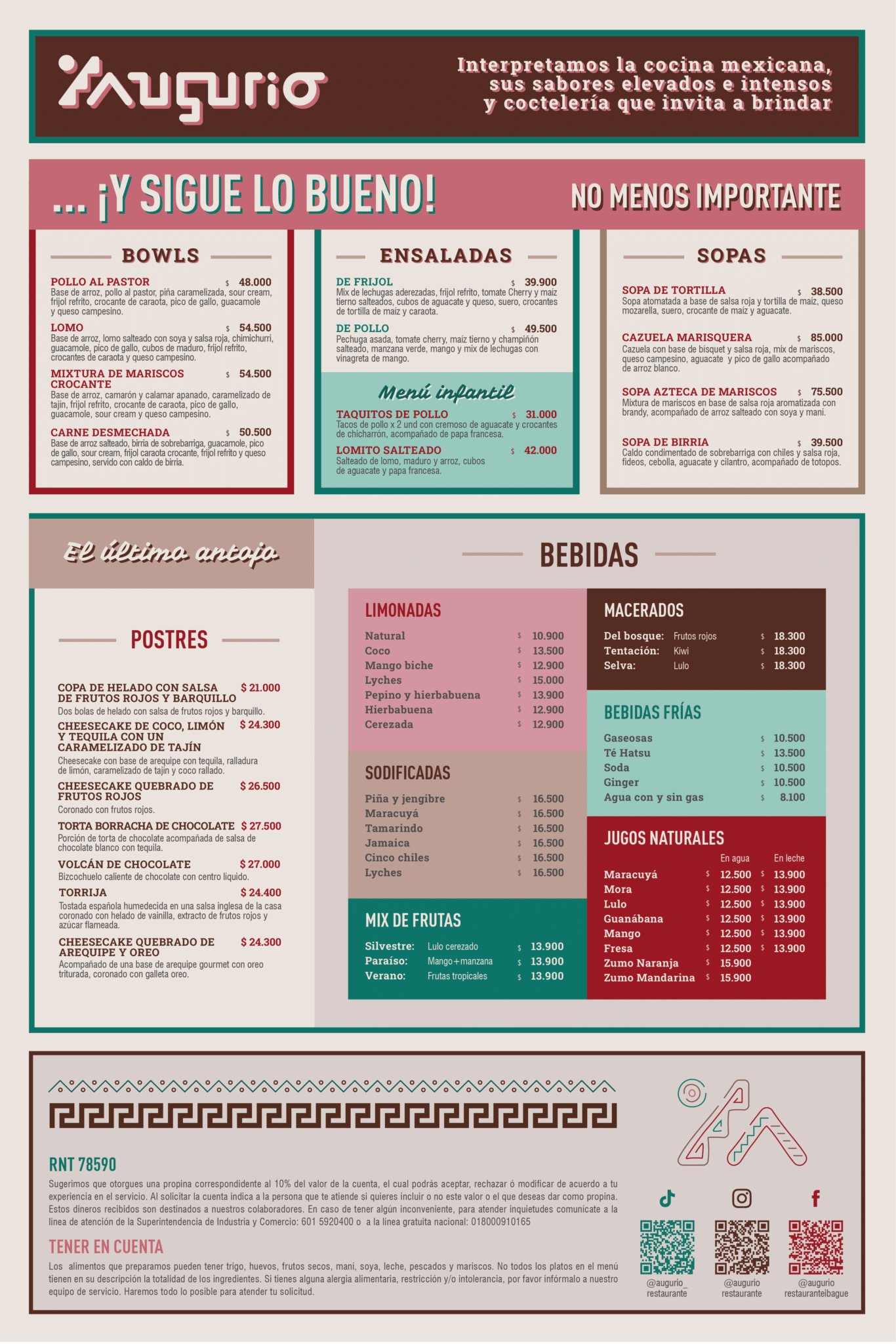 Carta Augurio Mexicana