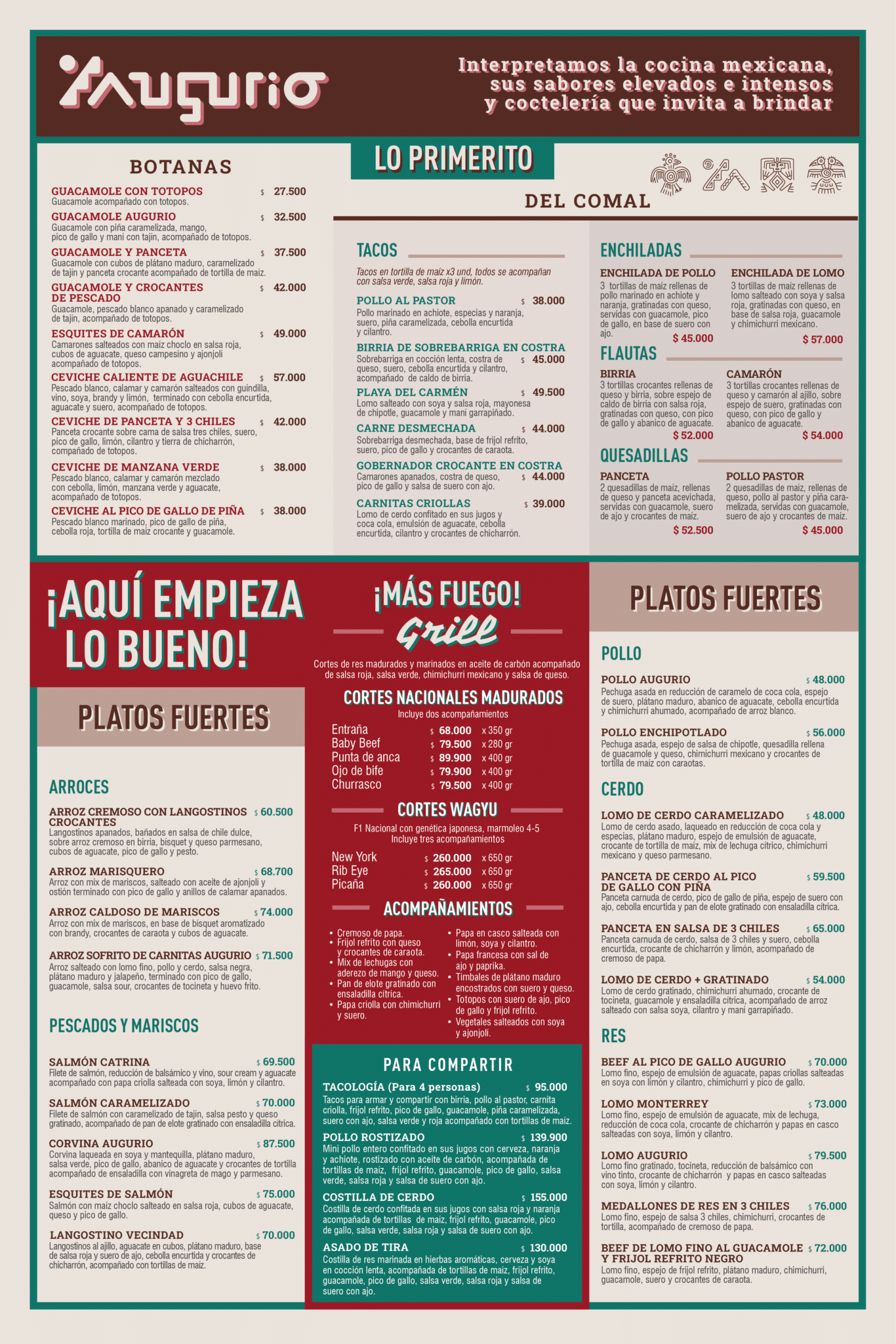 Carta Augurio Mexicana